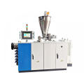 Plastic conical twin screw extruder